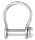 RF633S Shackle,Bow, Slotted Pin 4mm