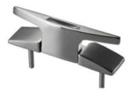 Faltklampe Bolzenmontur Flügelförmig 114mm