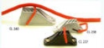 CLAMCLEAT CL237 VERT NYL 6-12MM