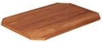 Teak-Tischplatte Venice 42x62cm
