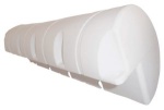 STEGFENDER DICK 110X24X24CM weiß