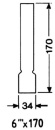 LAMPENZYLINDER EV06170