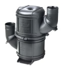 Vetus Wassersammler Drehbar Typ, NLP40Farbe = Schwarz m