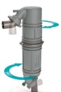 Vetus Kunststoff Schwanenhals / Schalldämpfer 90mm