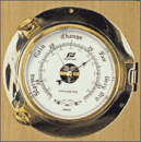 6 ZOLL BAROMETER MESSING