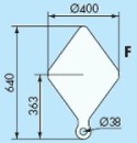 KEGEL-MARKIERUNGSBOJE D=40CM
