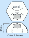 CRUISER STANDARD 8 PERS TASCHE