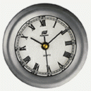 4 ZOLL UHR MATT VERCHROMT