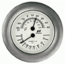 4 ZOLL THERMO/HYGROMETER MATT CHROM