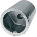 WELLENANODE KONISCH HEX/WELLE*22-25
