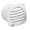 PLASTIMO WHITE NYLON VENTILATION GRILLE 100MM