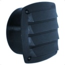 PLASTIMO BLACK NYLON VENTILATION GRILLE 100MM