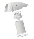 MANSCHETTE DORADEBOX STROMLINIENFOERMIG