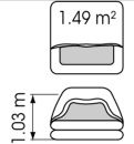 PLASTIMO RETTUNGSINSEL ISO BAM 4P T1A> 24 TASCHE