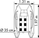 Plastimo TENDER HORIZON 2,00 M SLATTED FLOOR
