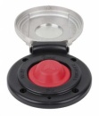 Quick RVS voetschakelaar Mod.900X, Zwart, Down