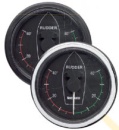 Vetus Ruderstandsanzeige, schwarz, 12/24 Volt