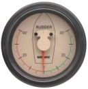 Vetus Ruderstandsanzeige, creme, 12/24 Volt