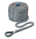 TAIFUN®-ANKERTAU 12 MM, 30 M, WEISS/SCHWARZ,