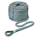 TAIFUN®-ANKERTAU 14 MM, 30 M, WEISS/SCHWARZ,