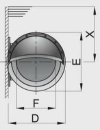 Vetus Heckschrauben Erweiterung  f STERN185P