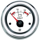 Vetus Volt meter 12V white