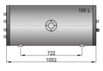 Vetus Doppelspiral Warmwasserboiler 100 Ltrinkl Ansch