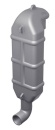 Vetus Schwanenhals WLOCKLT50, Ø50mm