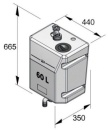 Vetus Schmutzwassertank 60 Ltr