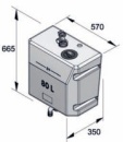 Vetus Schmutzwassertank 80 Ltr