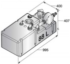 Vetus Schmutzwassertanksystem 88l/12V