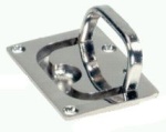 NIRO Einlaßgriff  Bodenheber, 76x58mm
