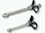 NIRO Stagspanner mit Aluminium Klappgriffen & schnapph